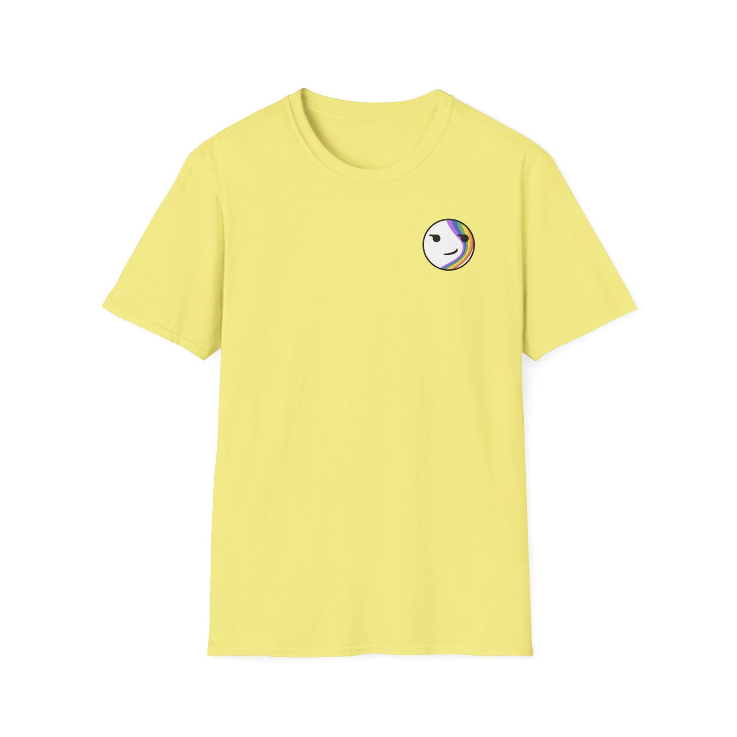 π Pride Edition Smirk (small logo) - Classic Unisex Crewneck T-Shirt