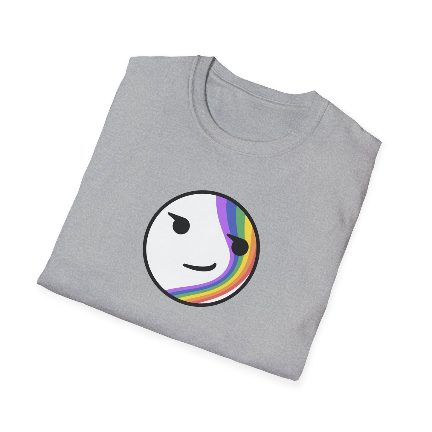 π Pride Edition Smirk - Classic Unisex Crewneck T-Shirt