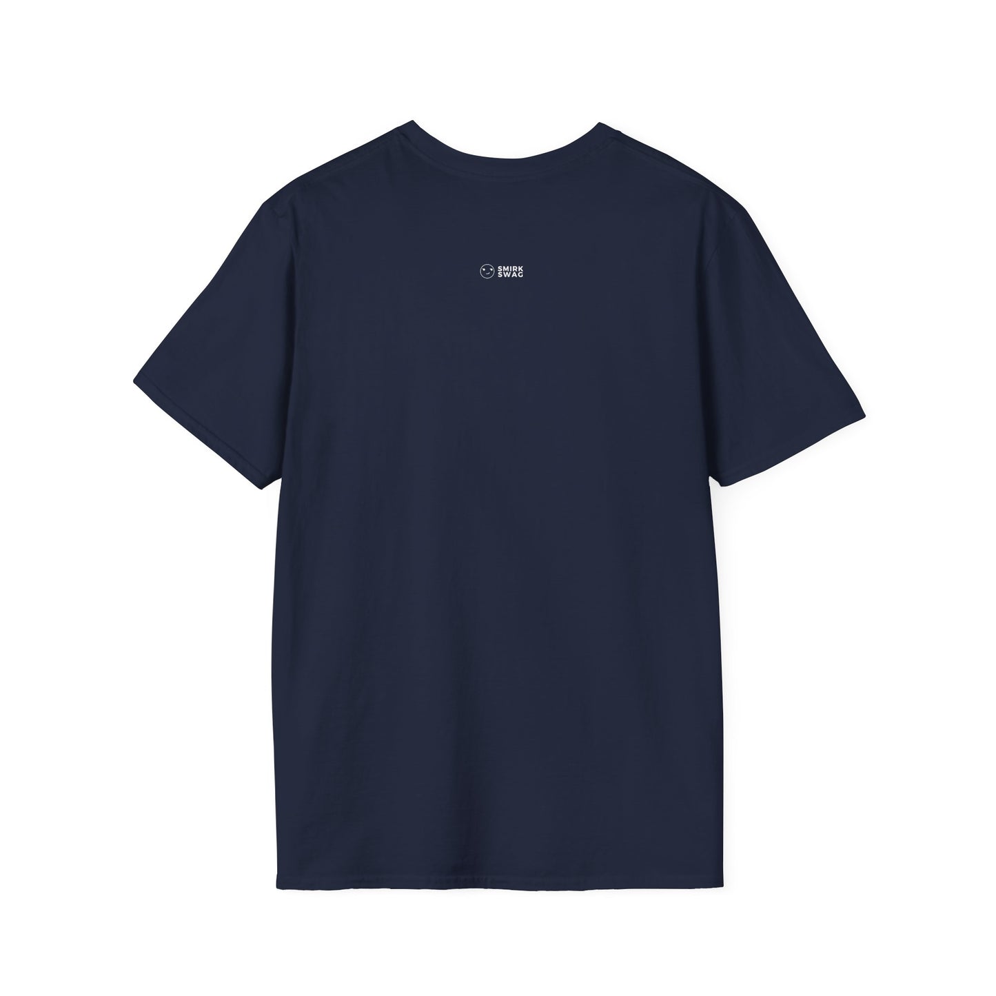 🏳️⚧️ Trans Pride Smirk (small logo) - Classic Unisex Crewneck T-Shirt