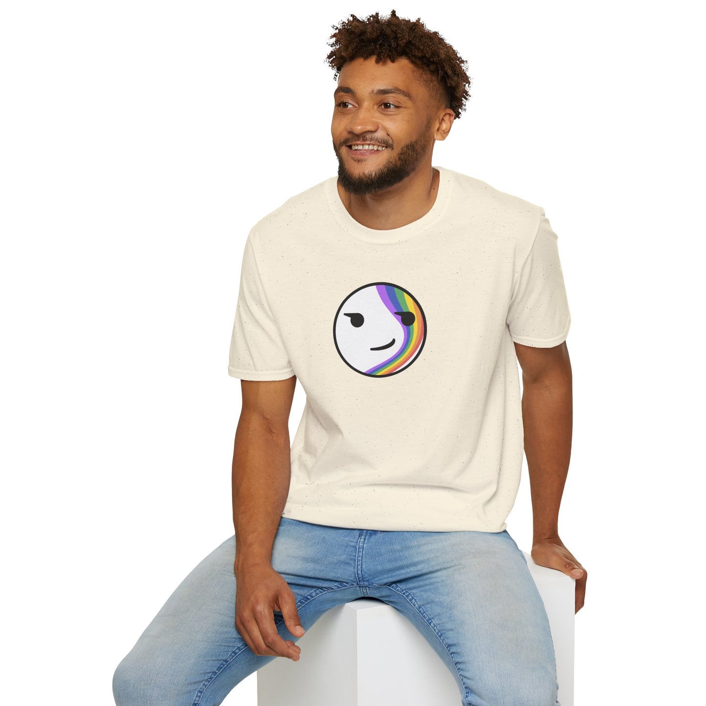 π Pride Edition Smirk - Classic Unisex Crewneck T-Shirt