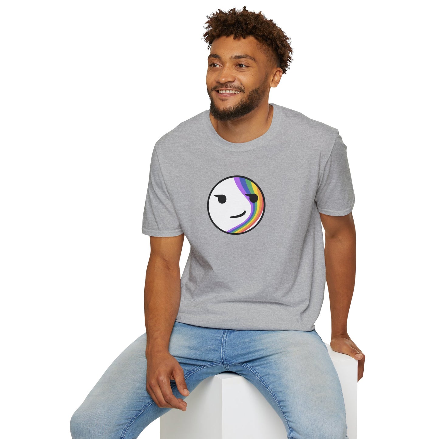 π Pride Edition Smirk - Classic Unisex Crewneck T-Shirt