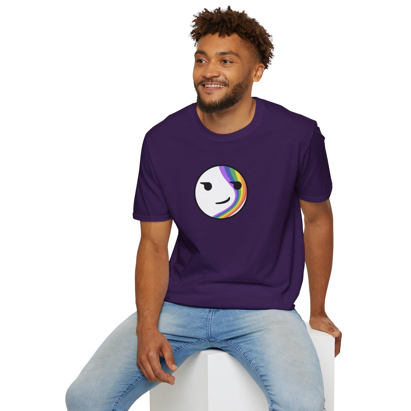 π Pride Edition Smirk - Classic Unisex Crewneck T-Shirt