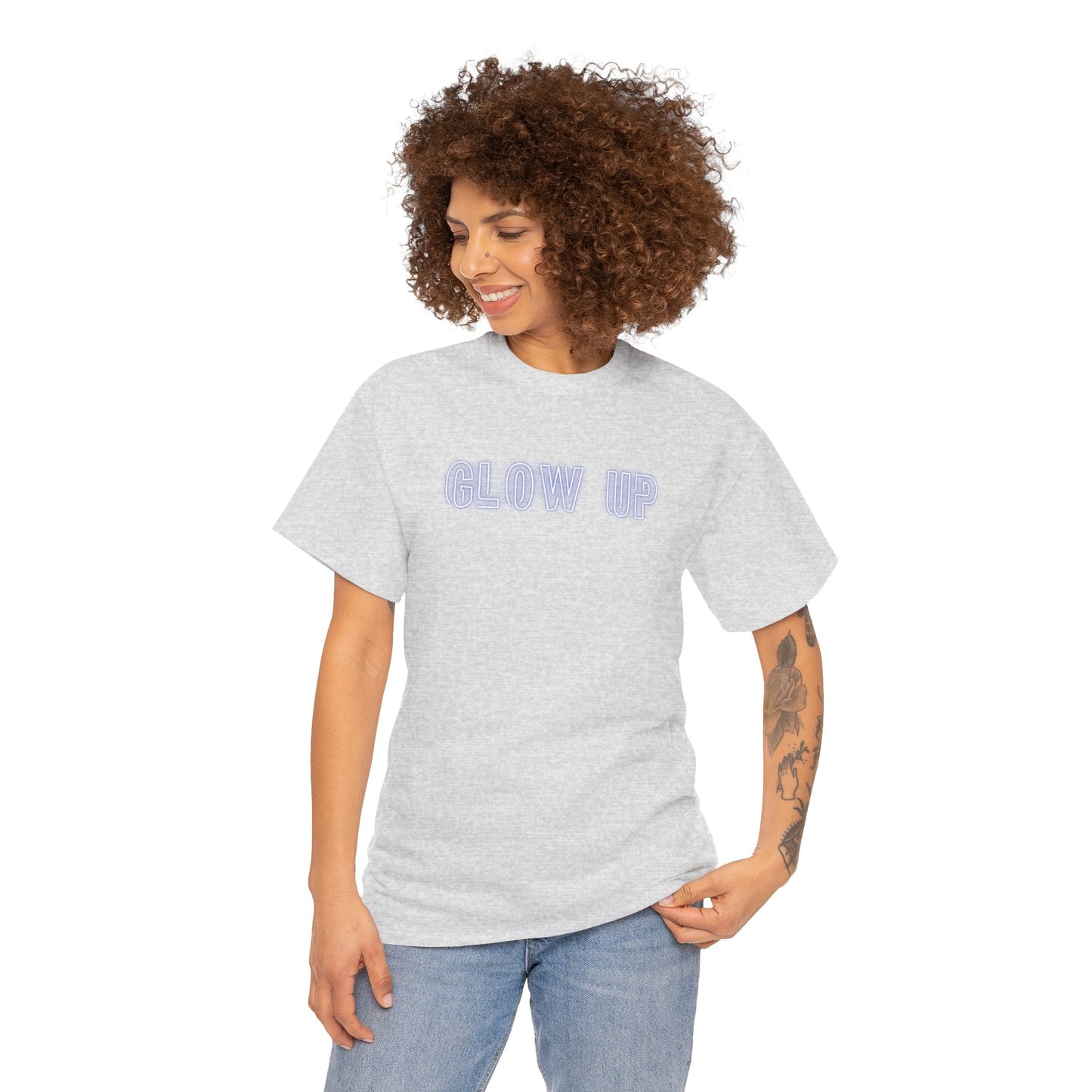 GLOW UP - Unisex Heavy Cotton Tee