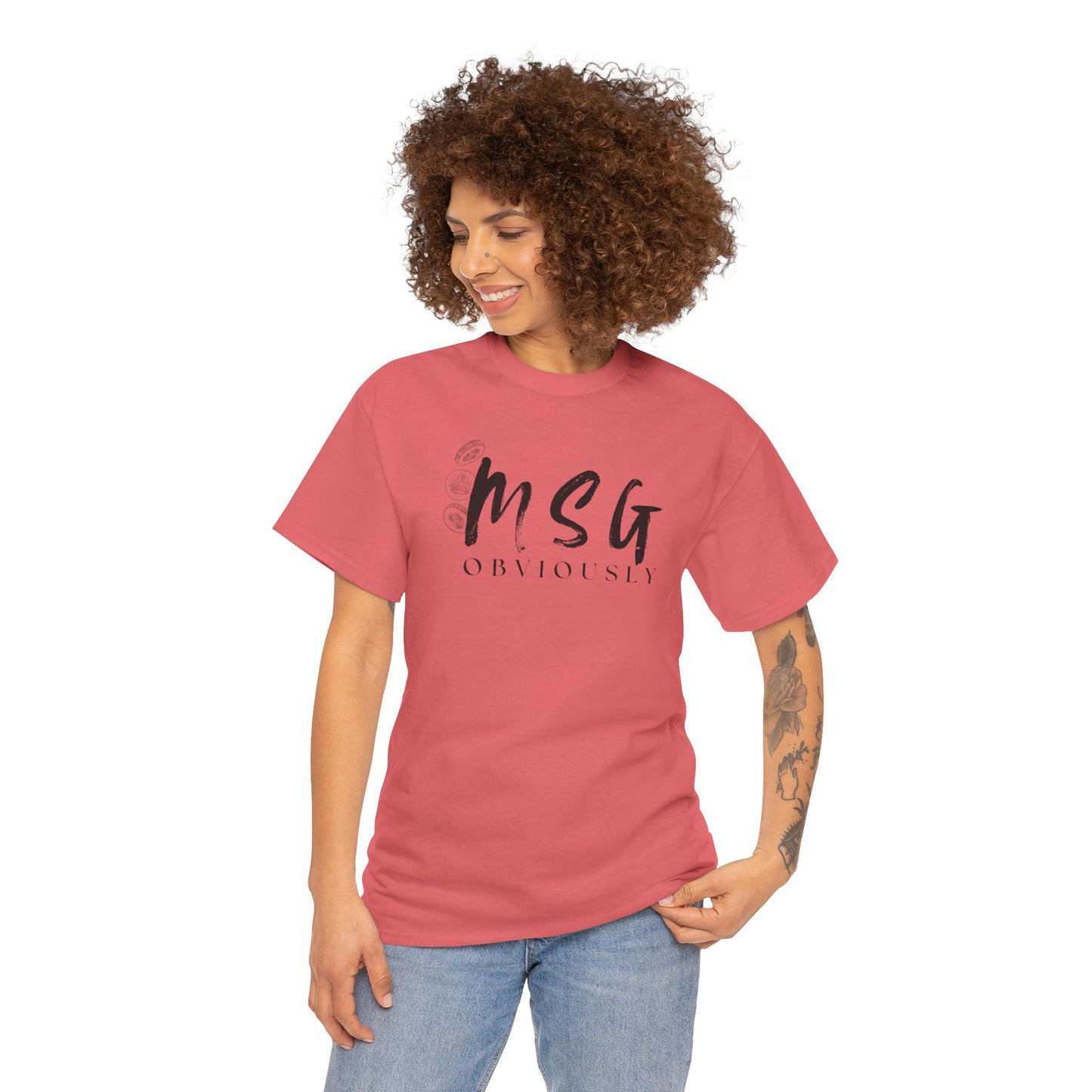 MSG Obviously - Unisex Heavy Cotton Tee