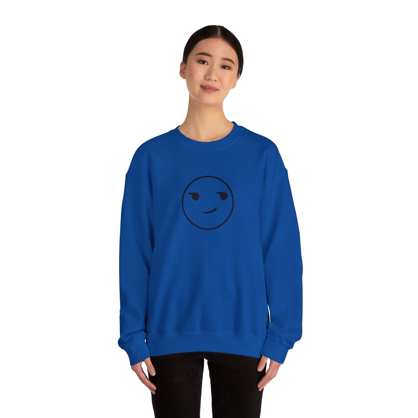 Smirk - Unisex Heavy Blend™ Crewneck Sweatshirt