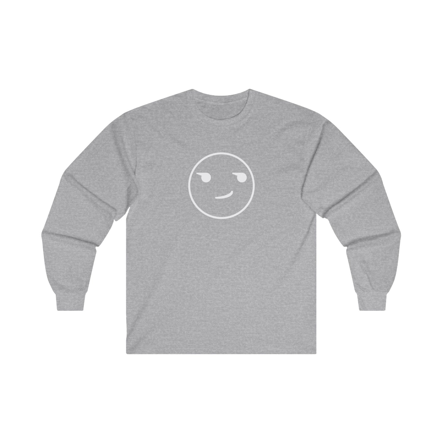 Smirk - Dark Colours Long Sleeve Unisex Ultra Cotton