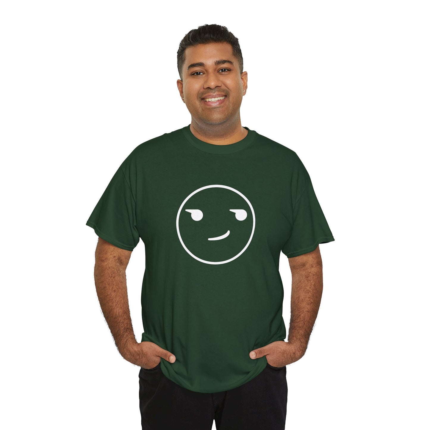 Smirk - Dark Colours Unisex Heavy Cotton Tee