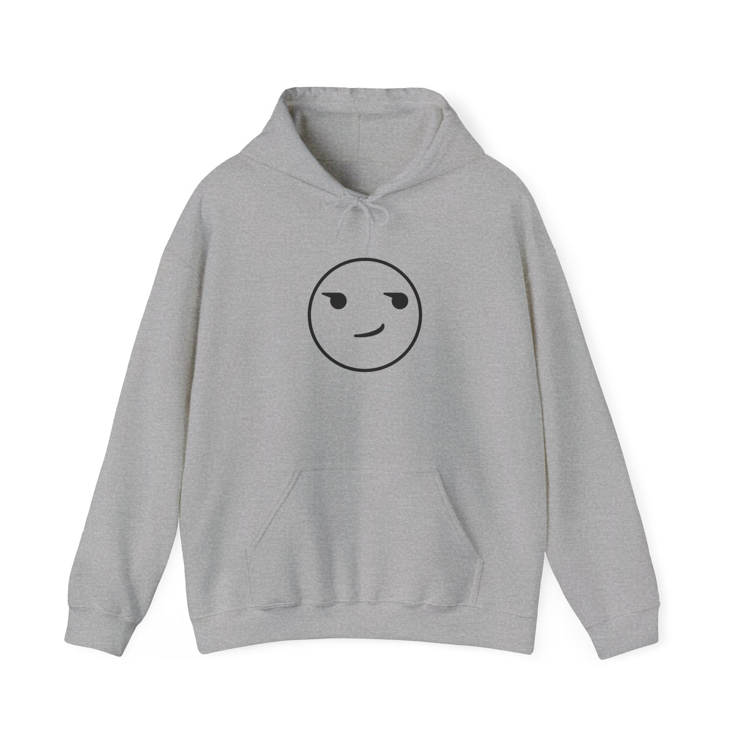 Smirk Hooded Sweatshirt - Unisex Heavy Blend™