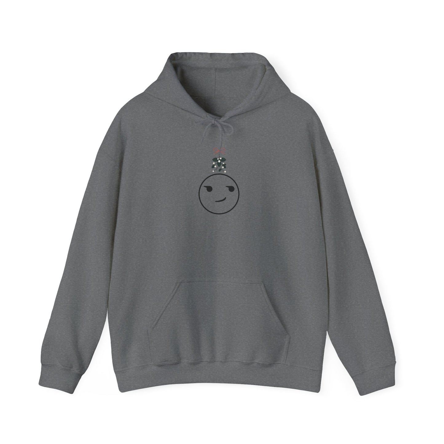 Mistletoe Smirk - Hooded Sweatshirt