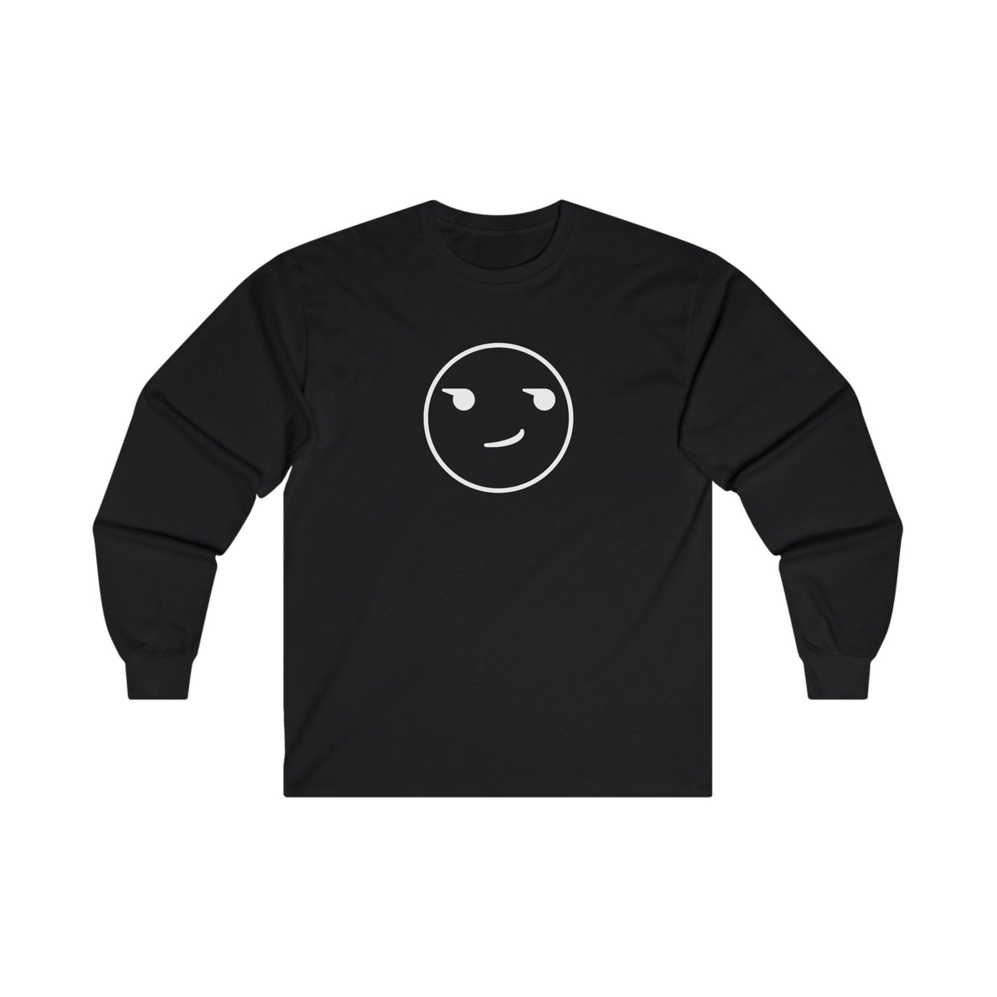 Smirk - Dark Colours Long Sleeve Unisex Ultra Cotton