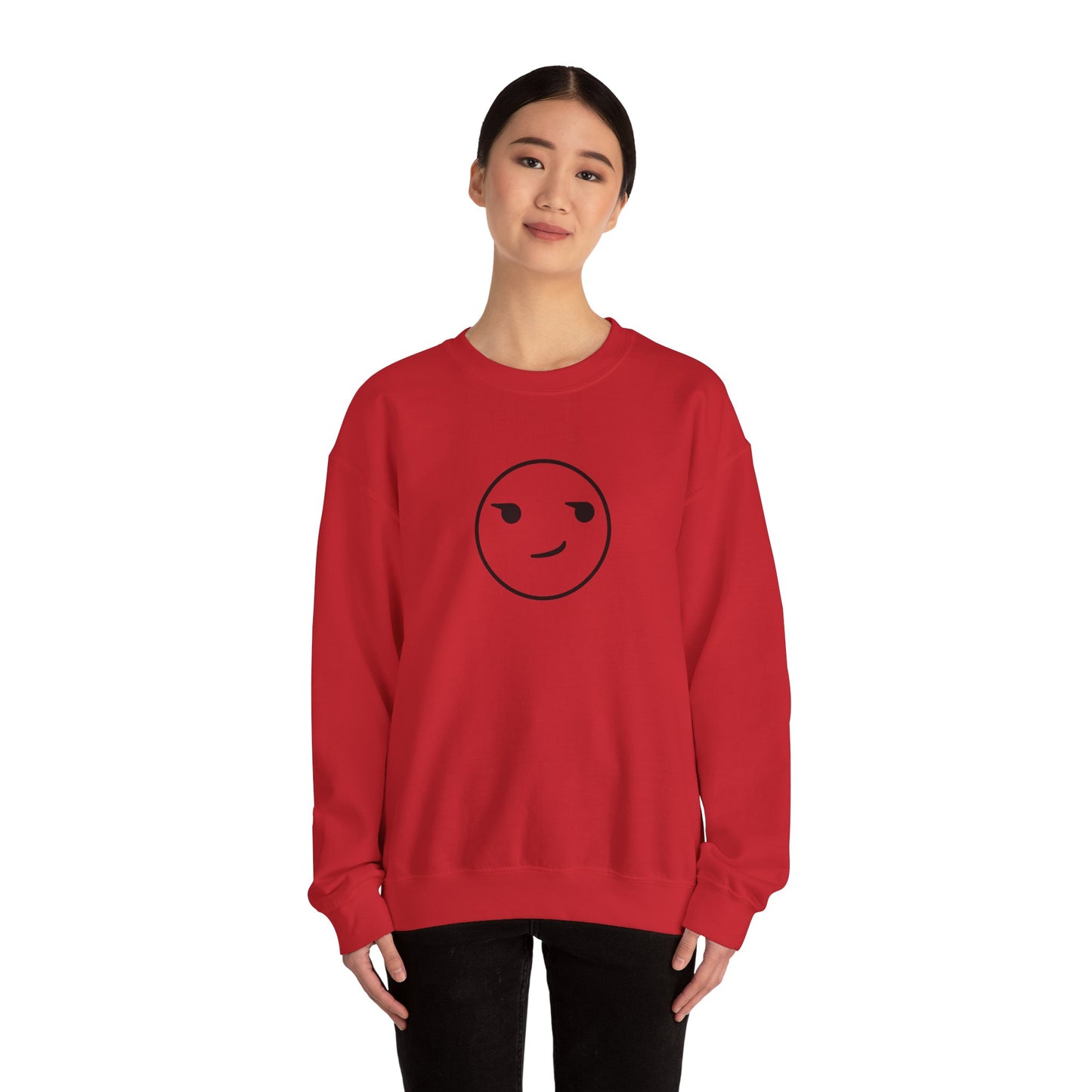 Smirk - Unisex Heavy Blend™ Crewneck Sweatshirt