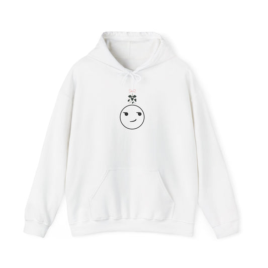 Mistletoe Smirk - Hooded Sweatshirt