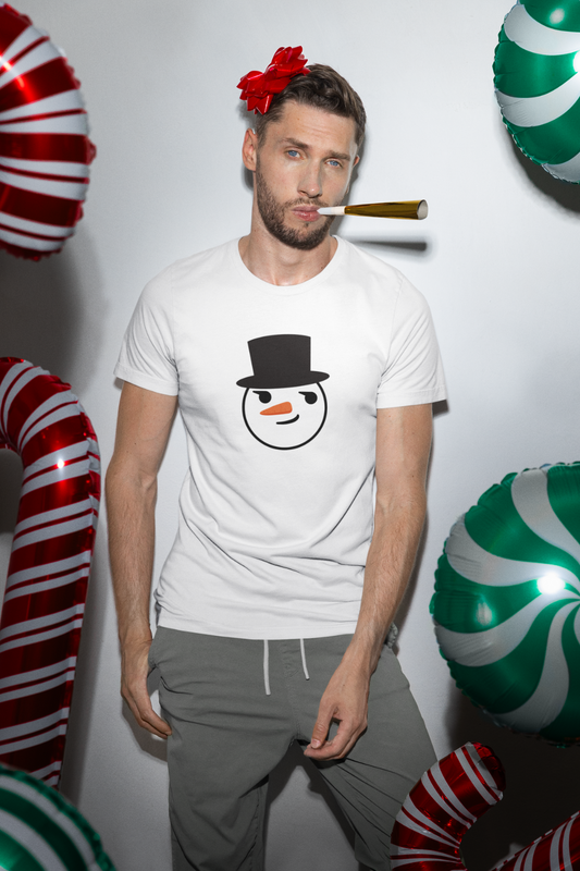 Snow Smirk - Unisex Heavy Cotton Tee