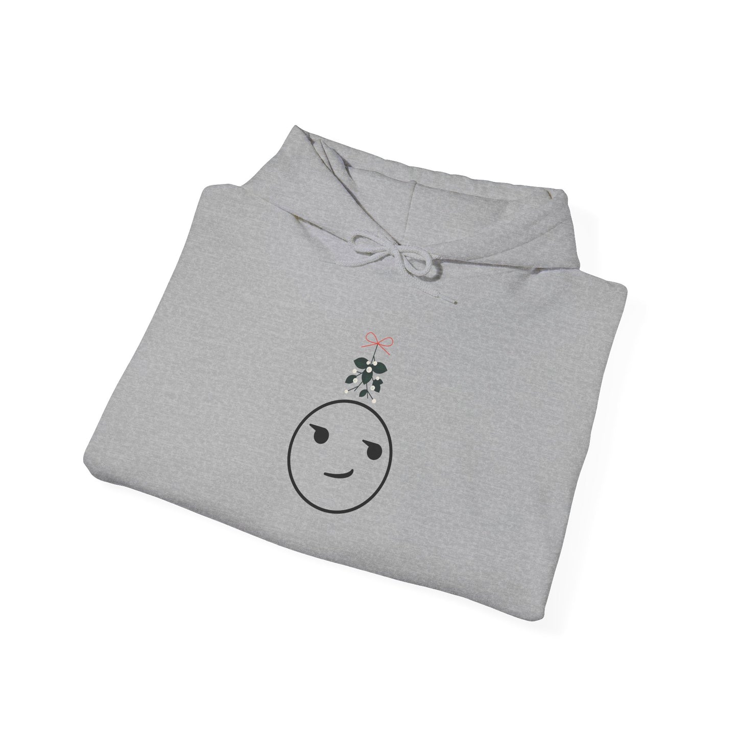 Mistletoe Smirk - Hooded Sweatshirt