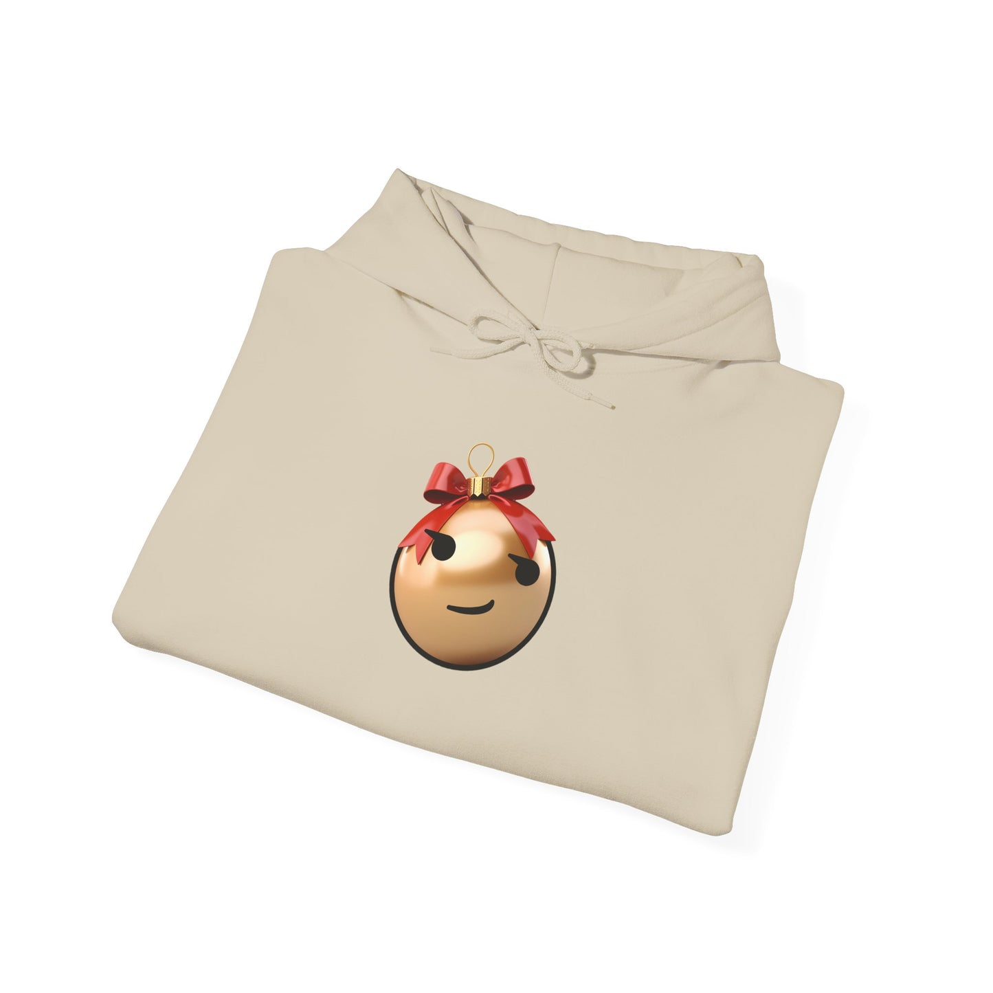 Smirk Coquette Gold Ornament - Hooded Sweatshirt