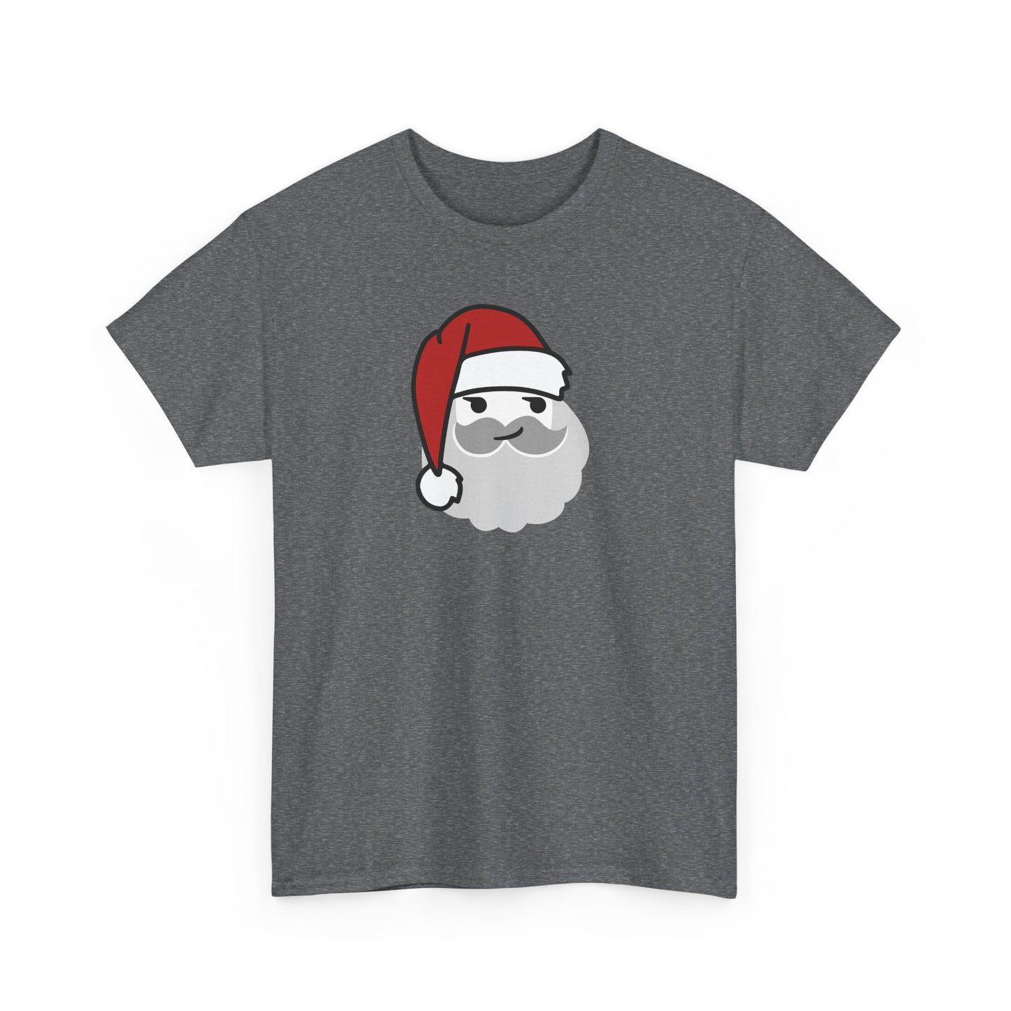 Santa Smirk - Unisex Heavy Cotton Tee