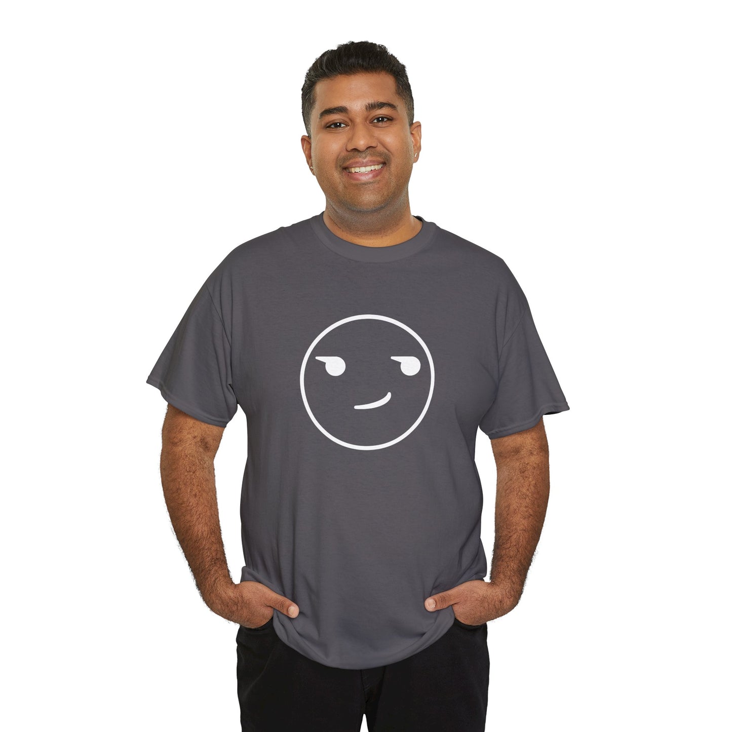 Smirk - Dark Colours Unisex Heavy Cotton Tee