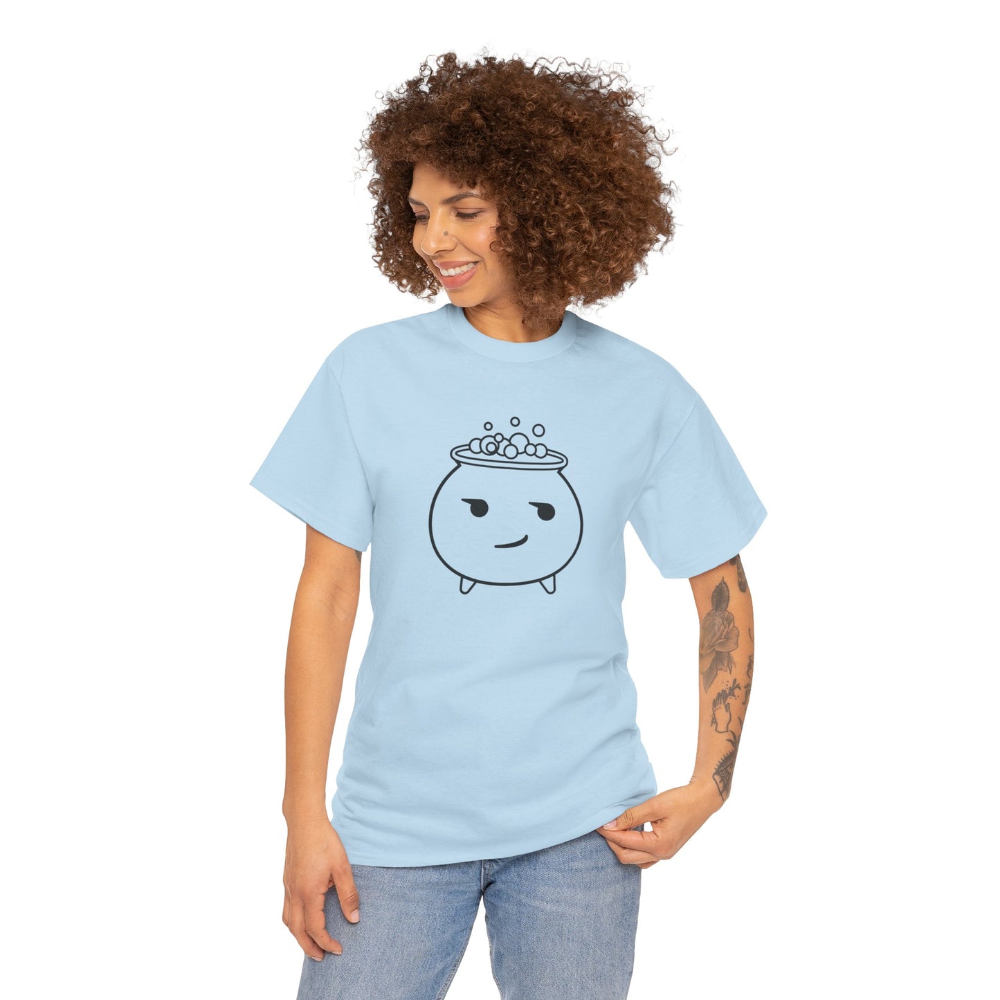 Smirkdron - Light Colours Unisex Heavy Cotton Tee