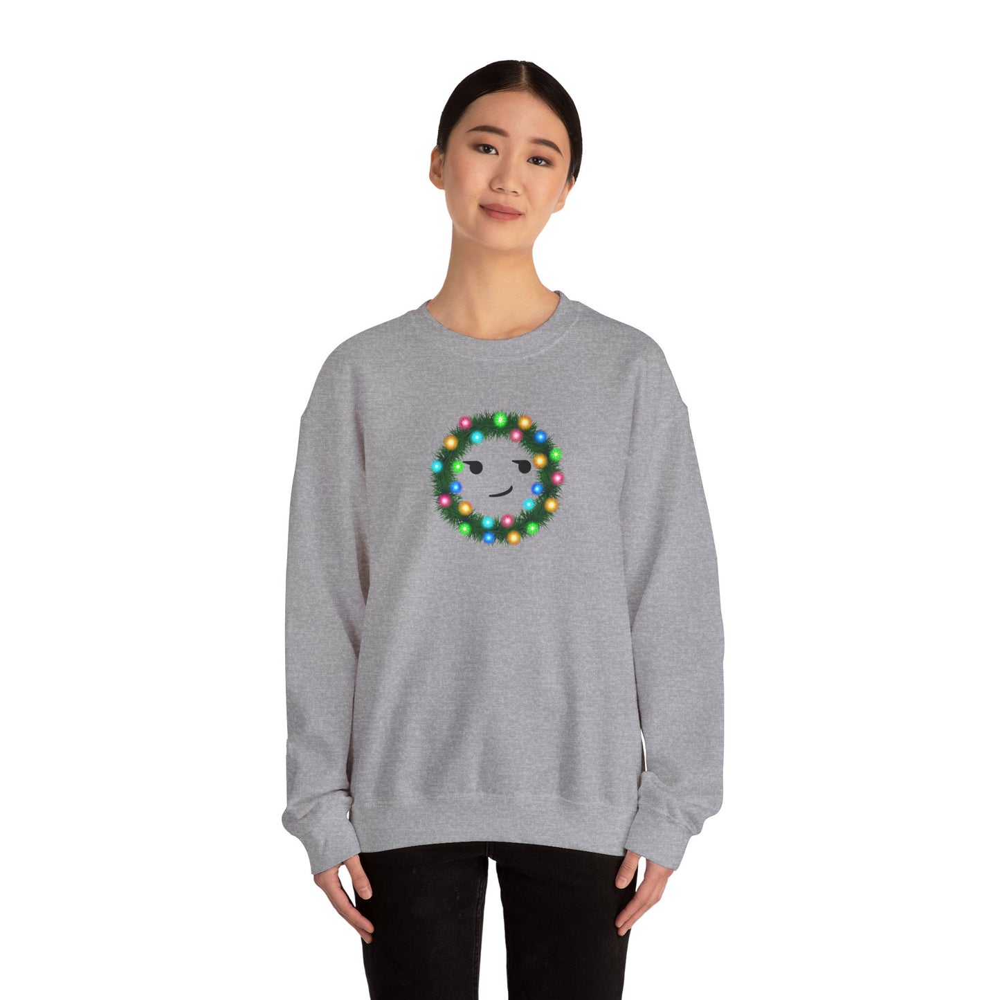 Wreath Smirk - Sweatshirt