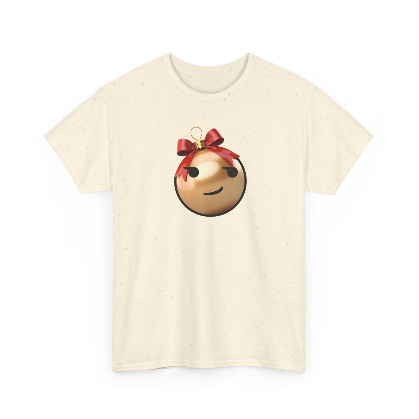 Smirk Coquette Gold Ornament - Unisex Heavy Cotton Tee