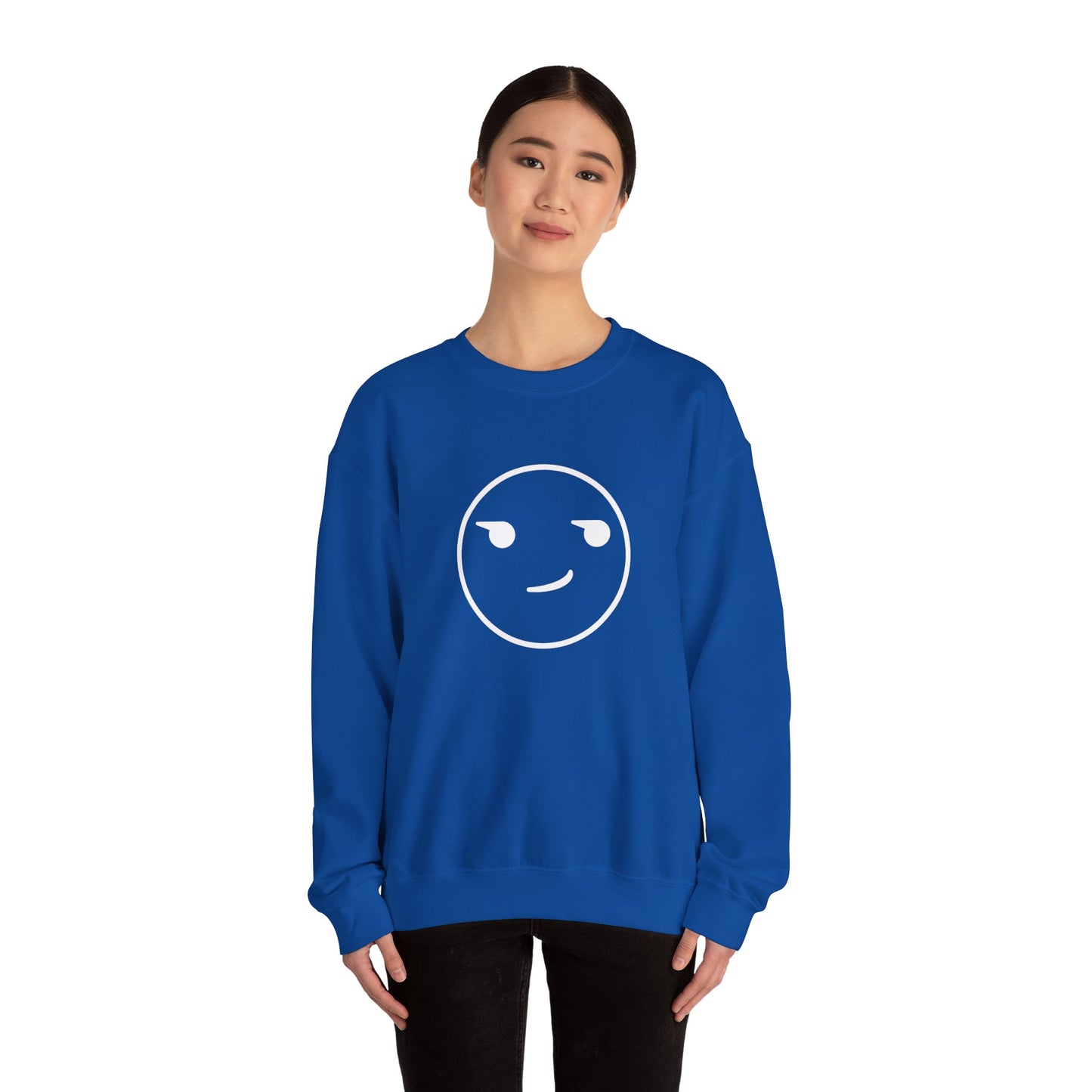 Smirk - Dark Colours Unisex Heavy Blend™ Crewneck Sweatshirt