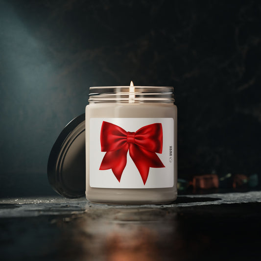 Big Red Bow Coquette - Scented Soy Candle, 9oz