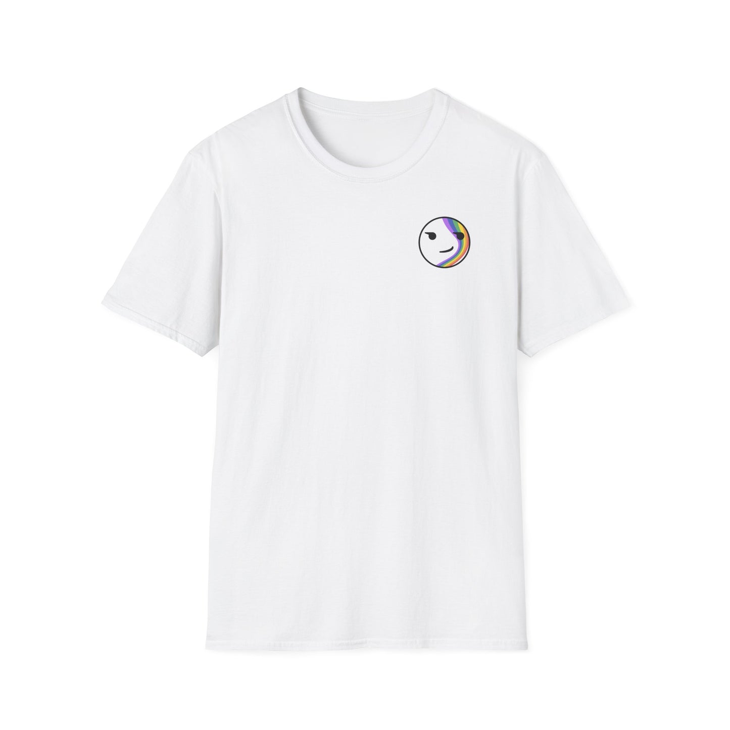 🌈 Pride Edition Smirk (small logo) - Classic Unisex Crewneck T-Shirt