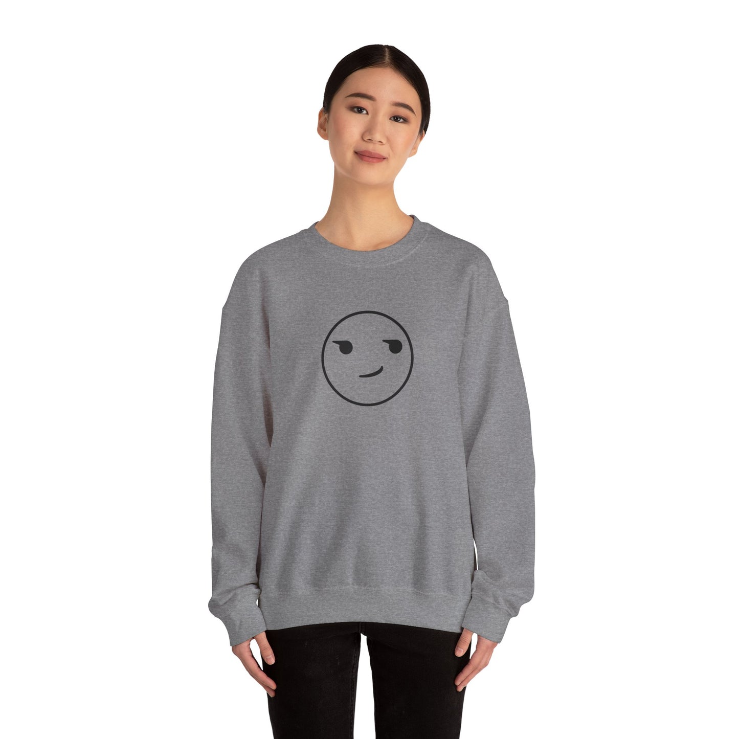 Smirk - Unisex Heavy Blend™ Crewneck Sweatshirt