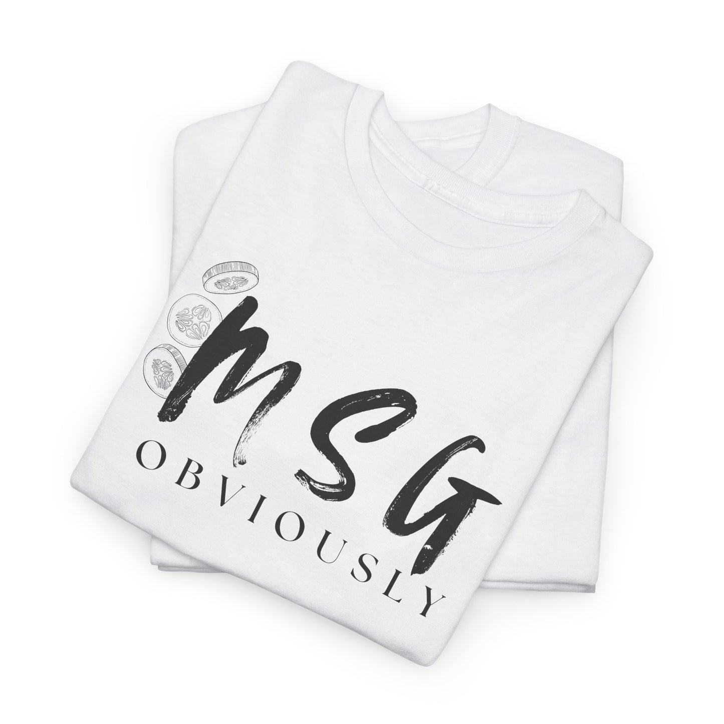 MSG Obviously - Unisex Heavy Cotton Tee