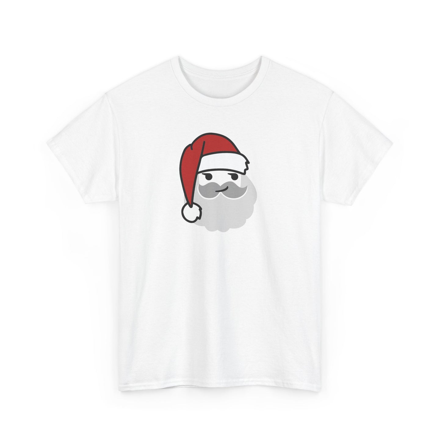 Santa Smirk - Unisex Heavy Cotton Tee