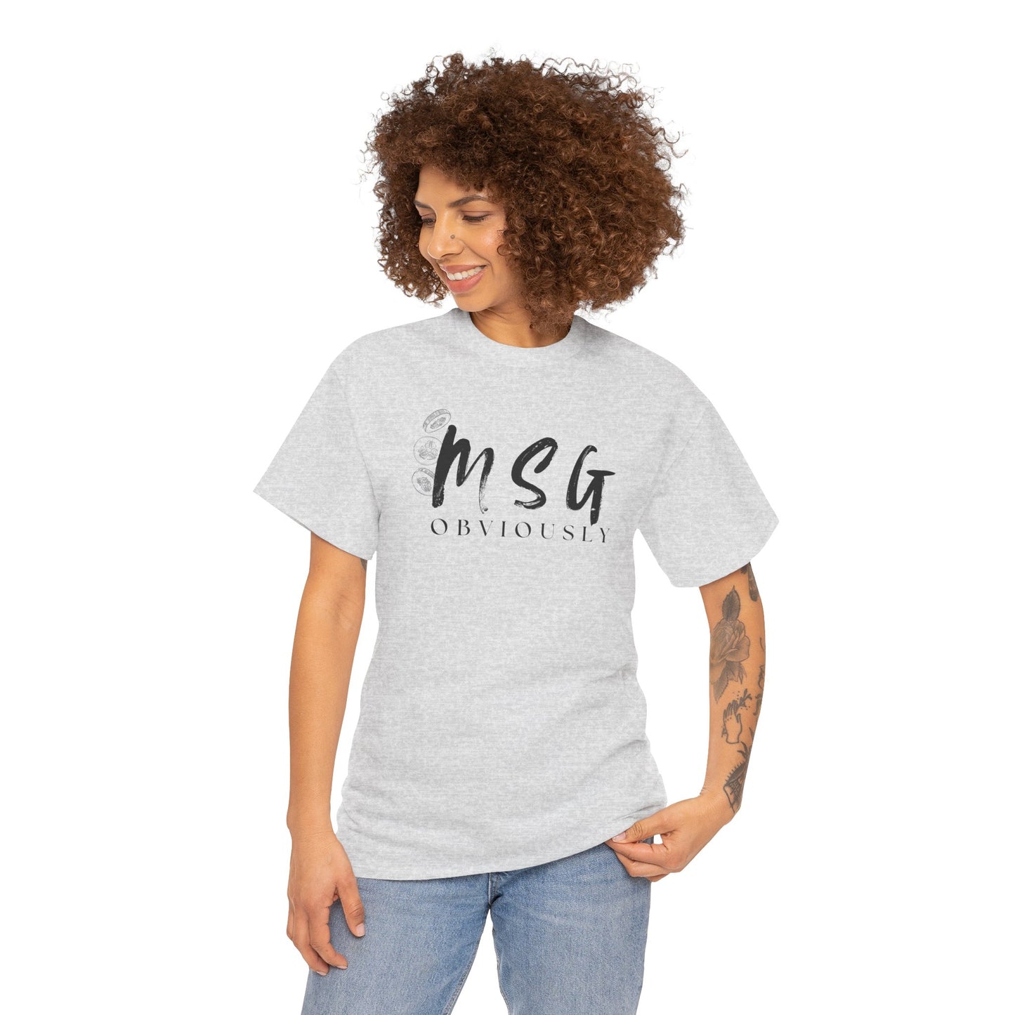 MSG Obviously - Unisex Heavy Cotton Tee