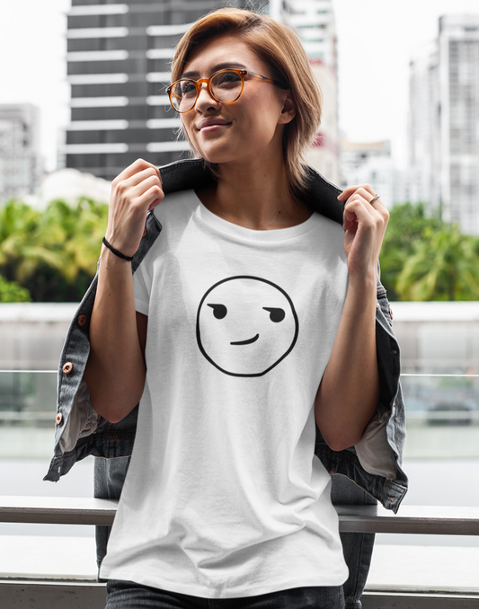 Smirk - Unisex Heavy Cotton Tee