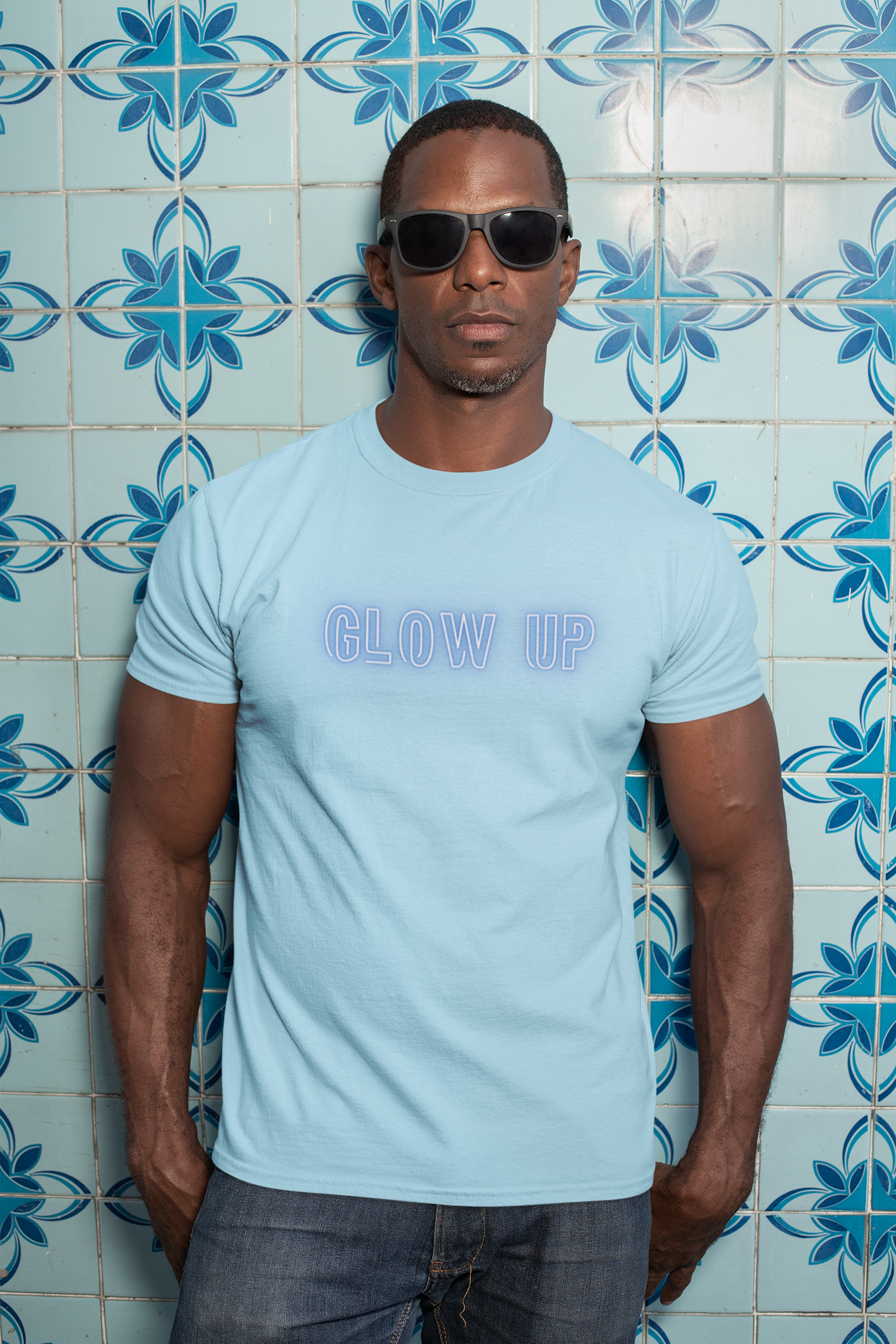 GLOW UP - Unisex Heavy Cotton Tee